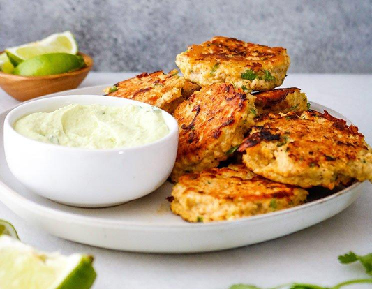 CHICKEN FRITTERS