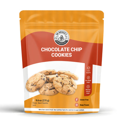 100% ORGANIC SUGAR FREE CHOCOLATE CHIP COOKIES