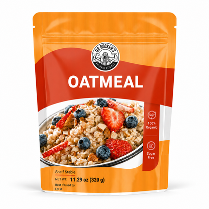 100% ORGANIC SUGAR FREE OATMEAL